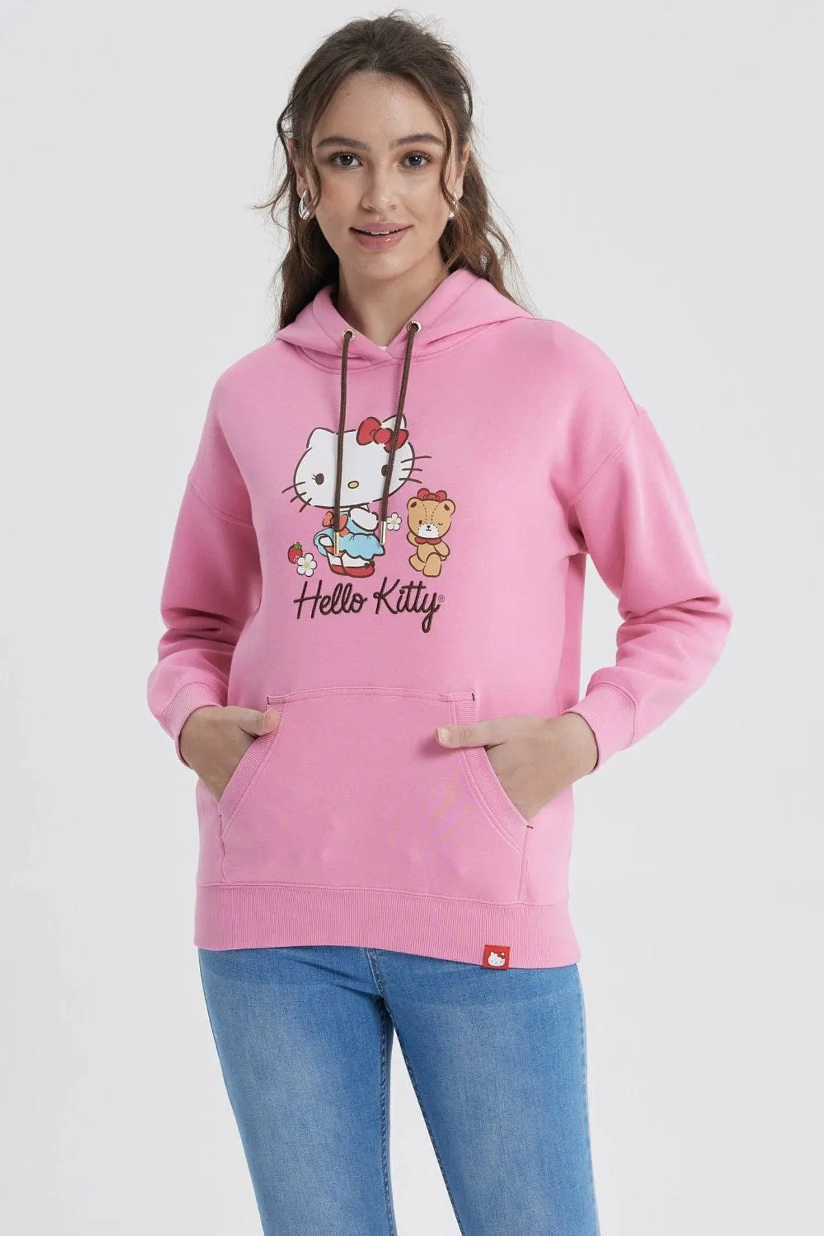 Polerón Mujer Hello Kitty Rosado