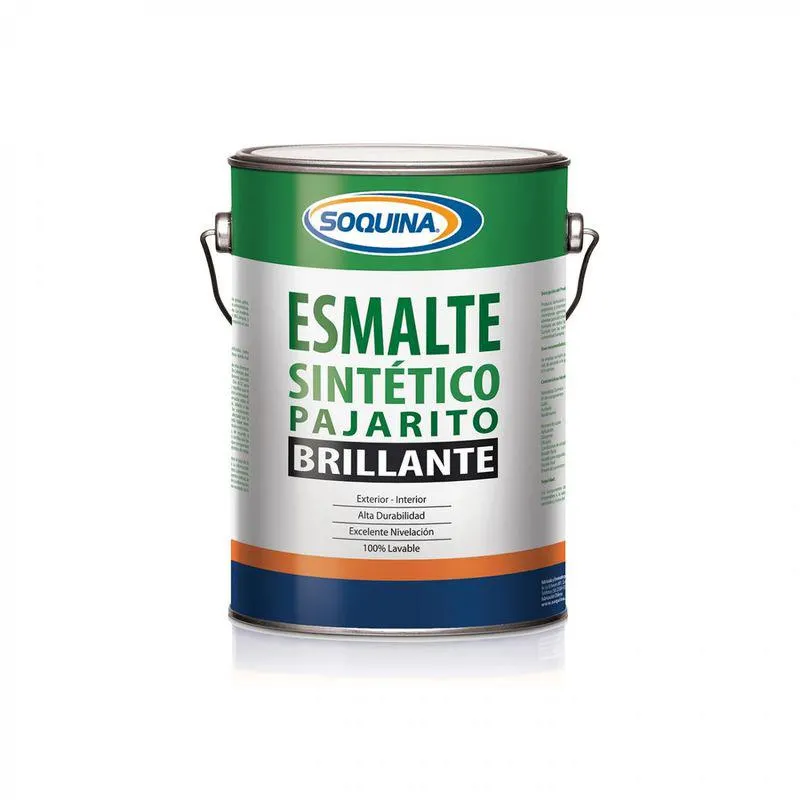 Esmalte sintético Pajarito 1 gl Blanco Brillante