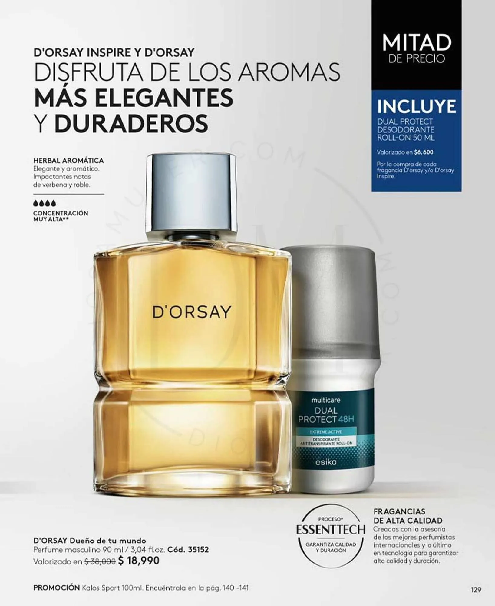 Catálogo de Catálogo Ésika 1 de diciembre al 16 de enero 2024 - Página 129