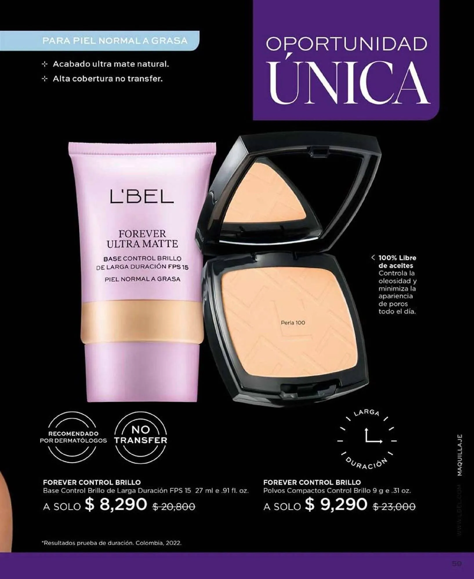 Catálogo de Catálogo L'Bel 19 de octubre al 2 de noviembre 2023 - Página 54