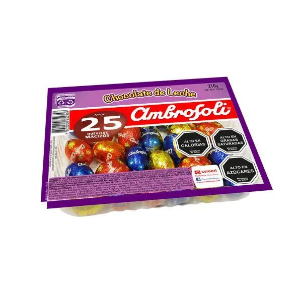 Bandeja Huevito N°1 Ambrosoli 25un