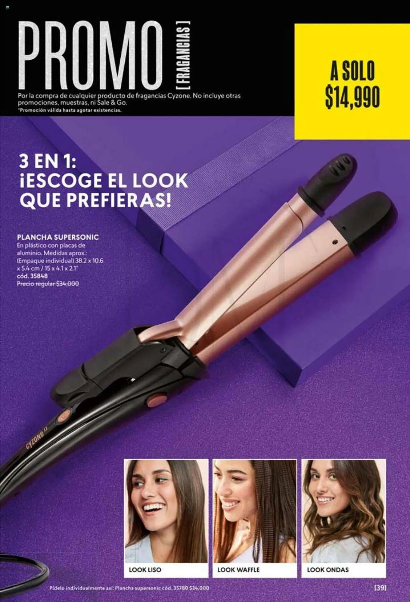 Catálogo de Catálogo Cyzone 1 de noviembre al 15 de noviembre 2023 - Página 39