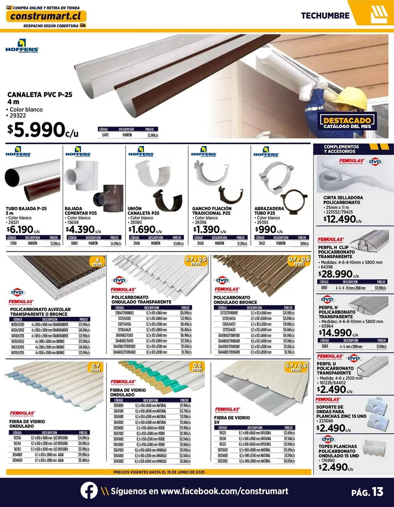 Catálogo de Catálogo Construmart 10 de junio al 3 de julio 2025 - Página 13