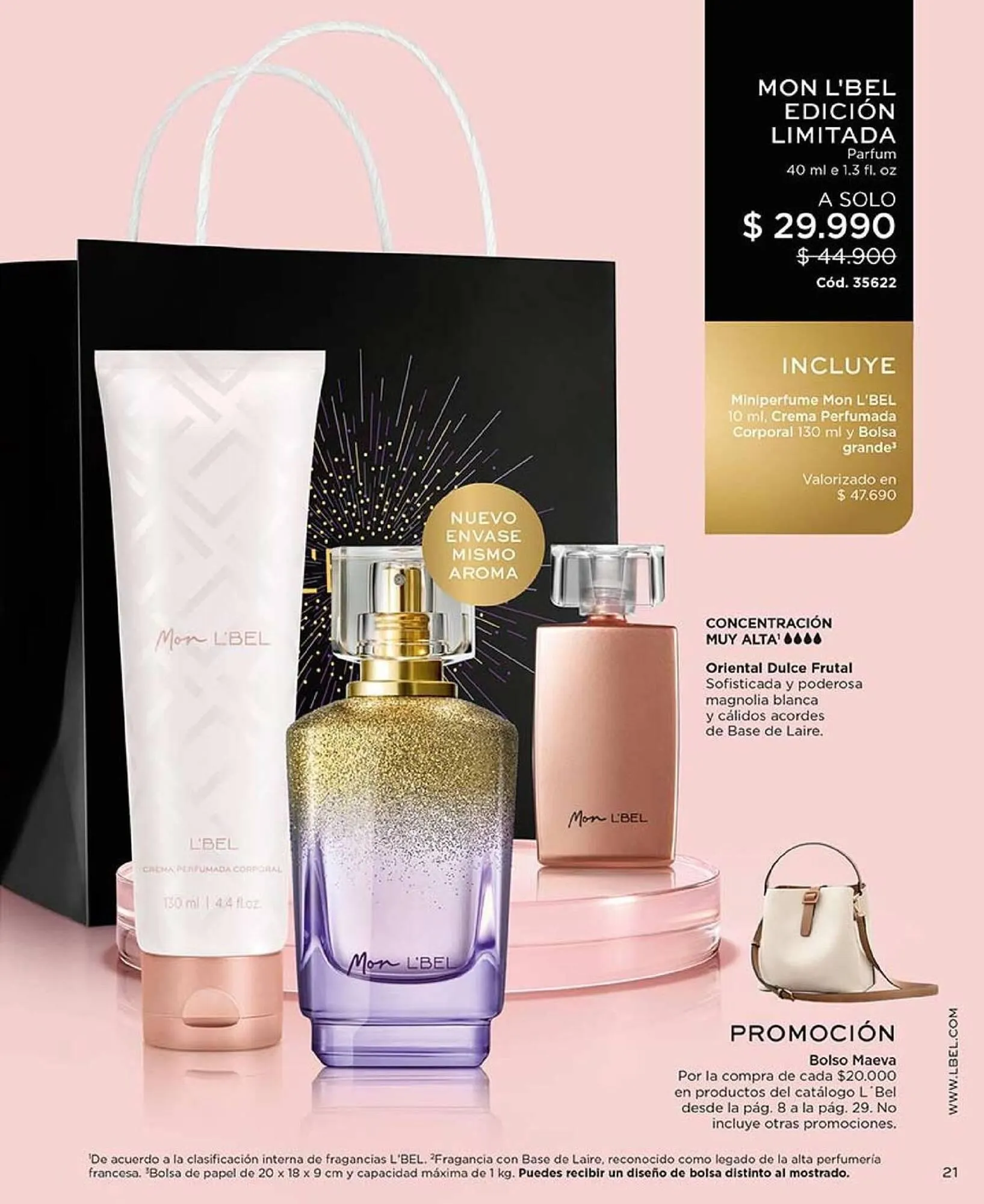 Catálogo de Catálogo L'Bel 25 de marzo al 31 de mayo 2025 - Página 21