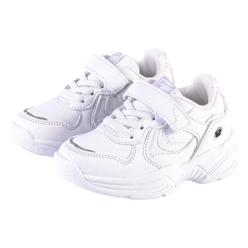 Zapatilla Escolar Unisex Blanco