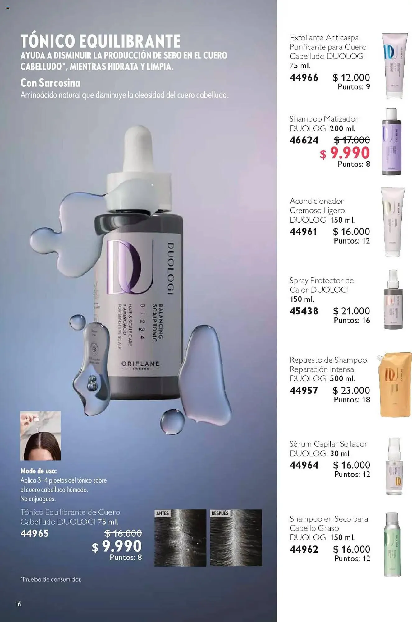 Catálogo de Catálogo Oriflame 4 de octubre al 24 de octubre 2025 - Página 16