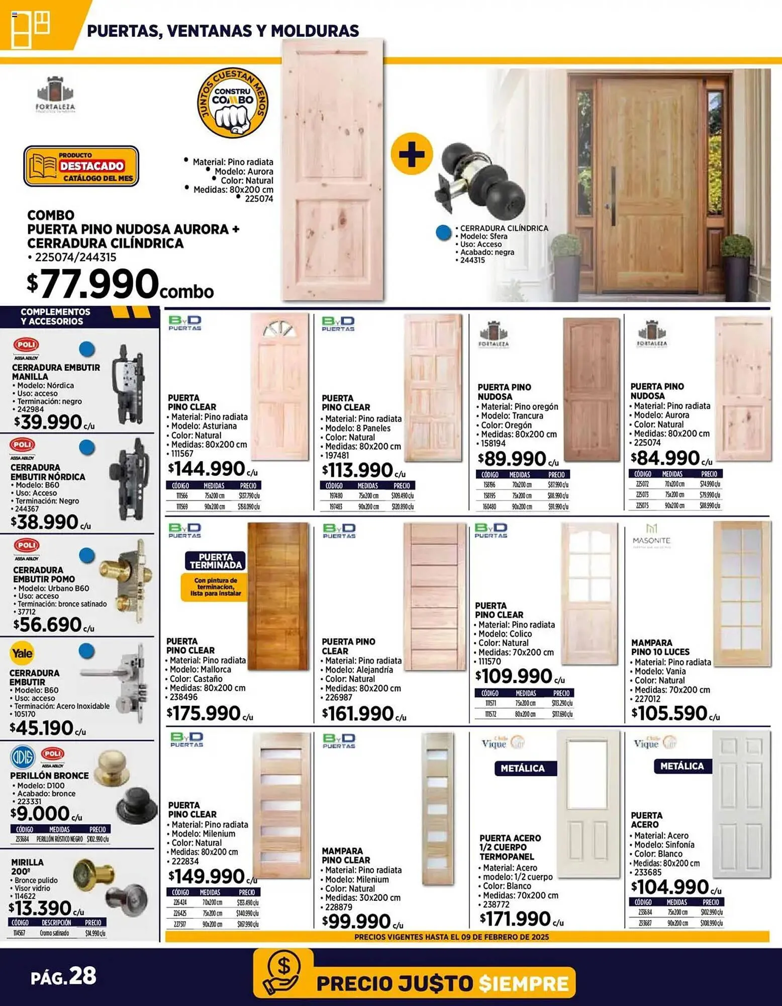 Catálogo de Catálogo Construmart 1 de febrero al 28 de febrero 2025 - Página 28
