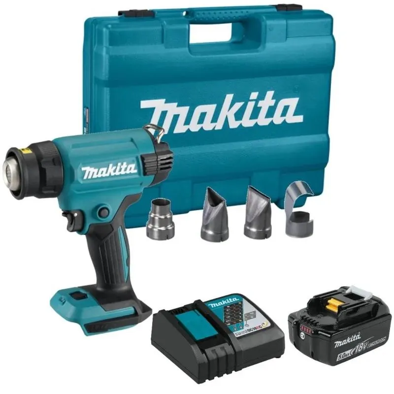 Soplador Aire Caliente 18V Lxt 0-550ºc 200L/Min Dhg181Rt Makita