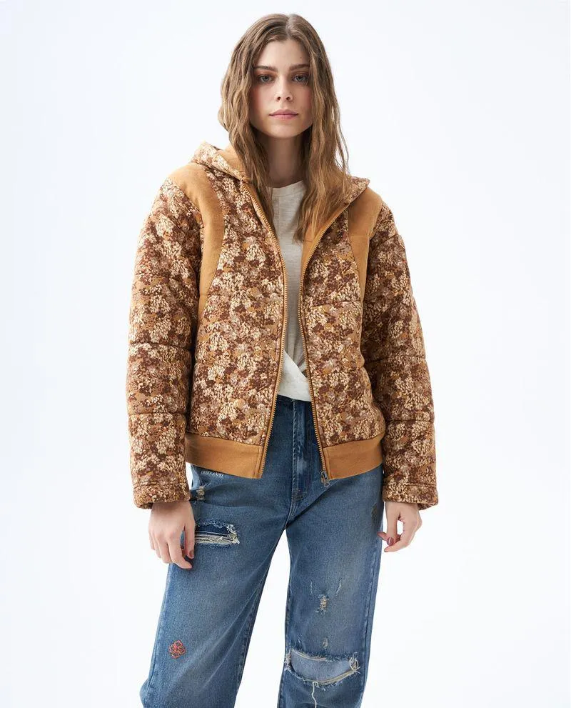 Chaqueta abullonada para mujer