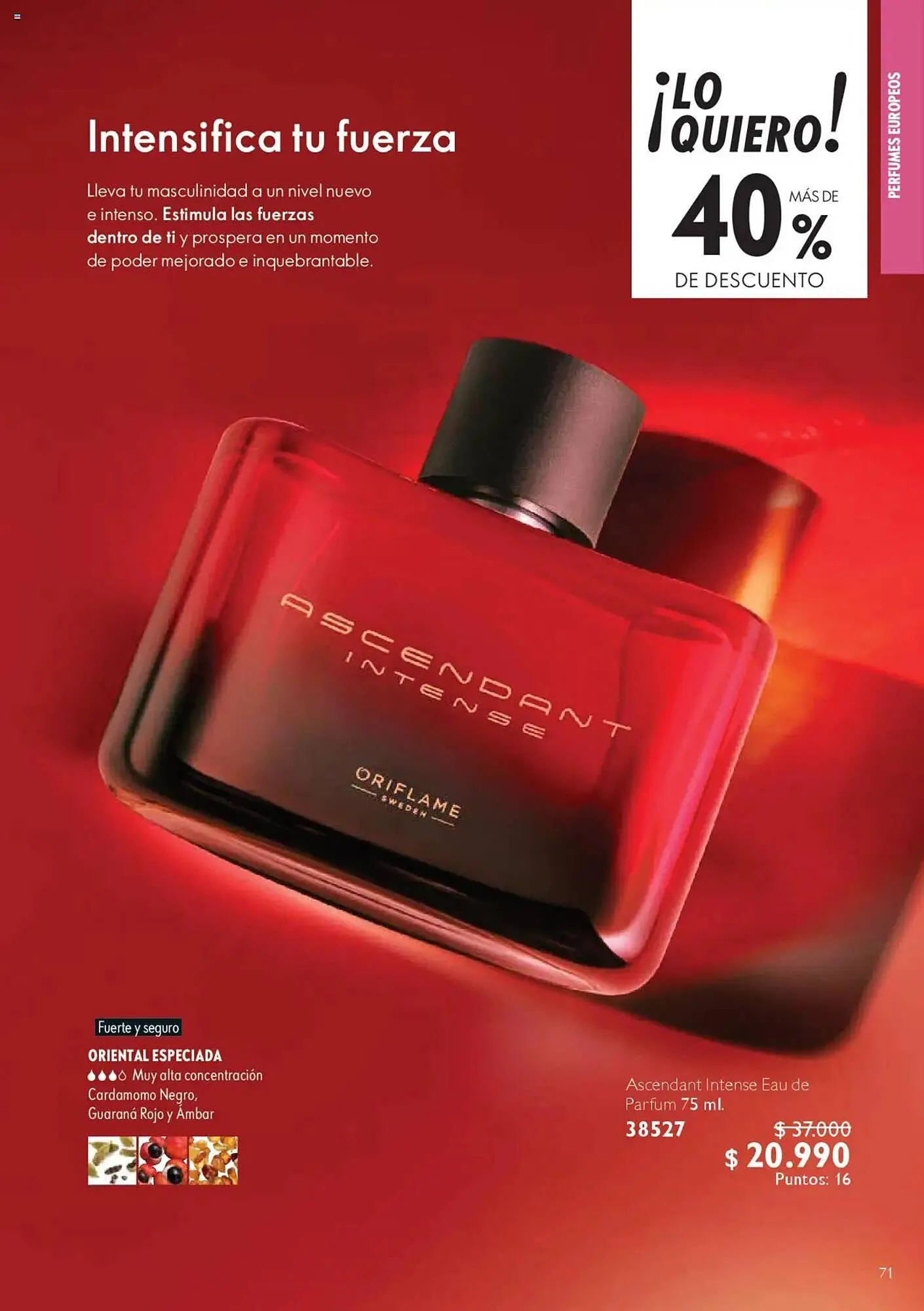 Catálogo de Catálogo Oriflame 4 de octubre al 24 de octubre 2025 - Página 71