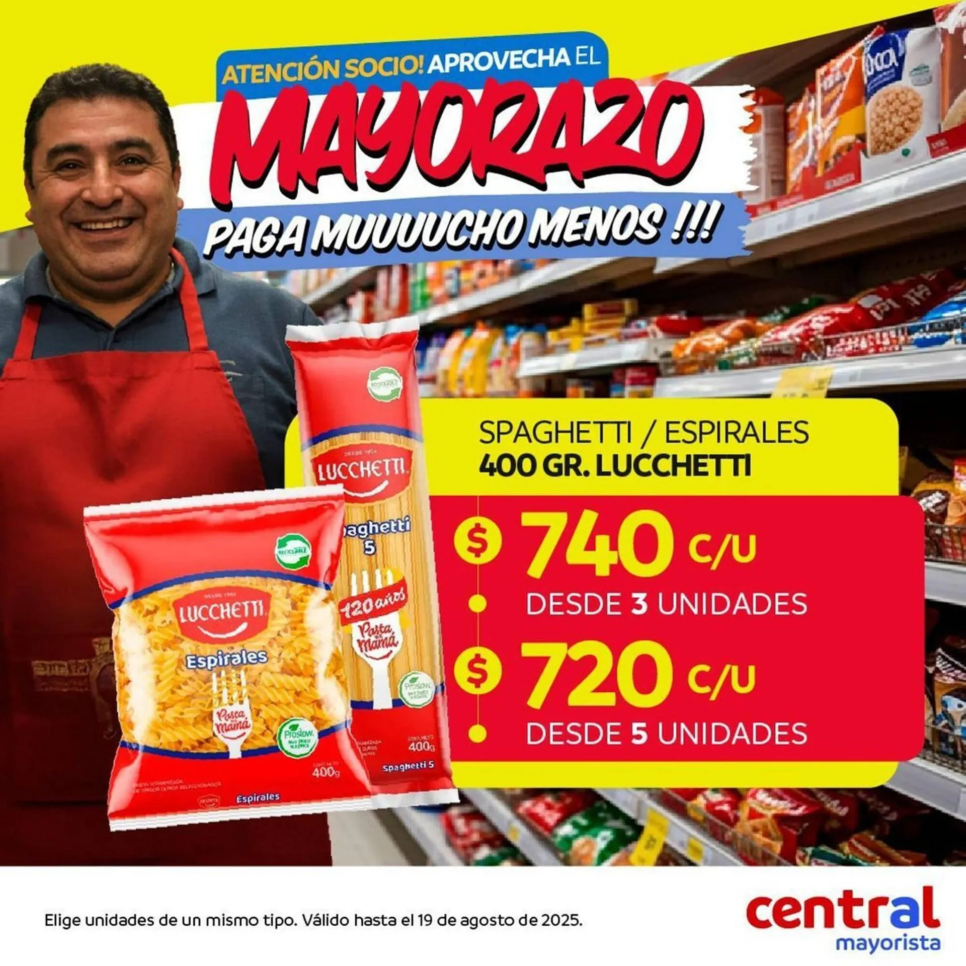 Catálogo de Catálogo Central Mayorista 31 de julio al 19 de agosto 2025 - Página 1