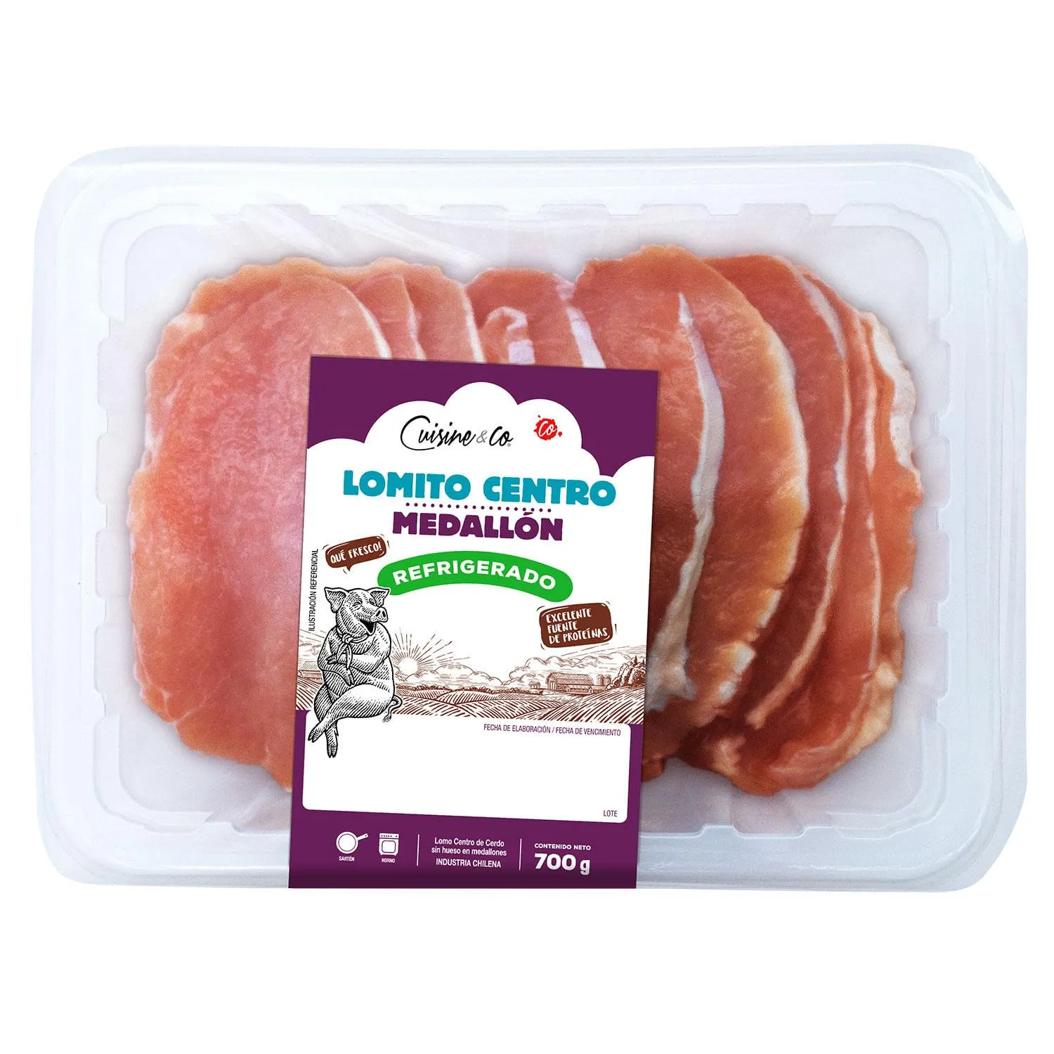 Lomito Centro Medallón Cuisine & Co 700 g