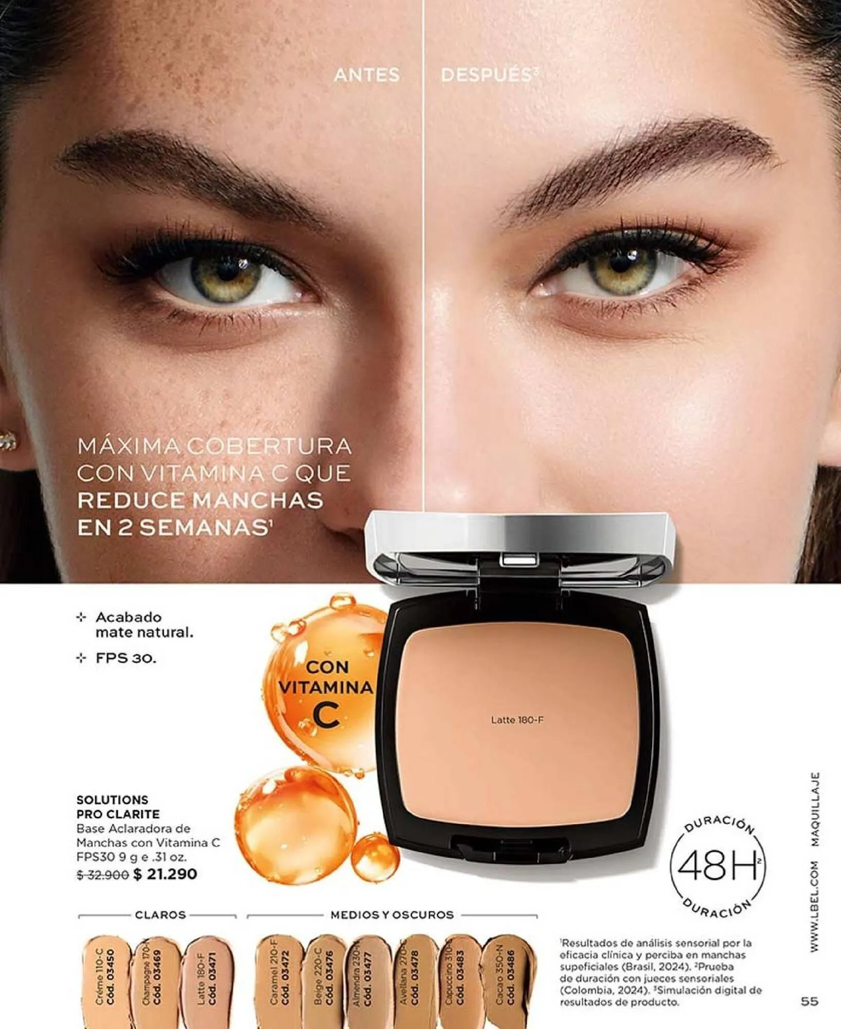 Catálogo de Catálogo L'Bel 1 de noviembre al 30 de noviembre 2025 - Página 55