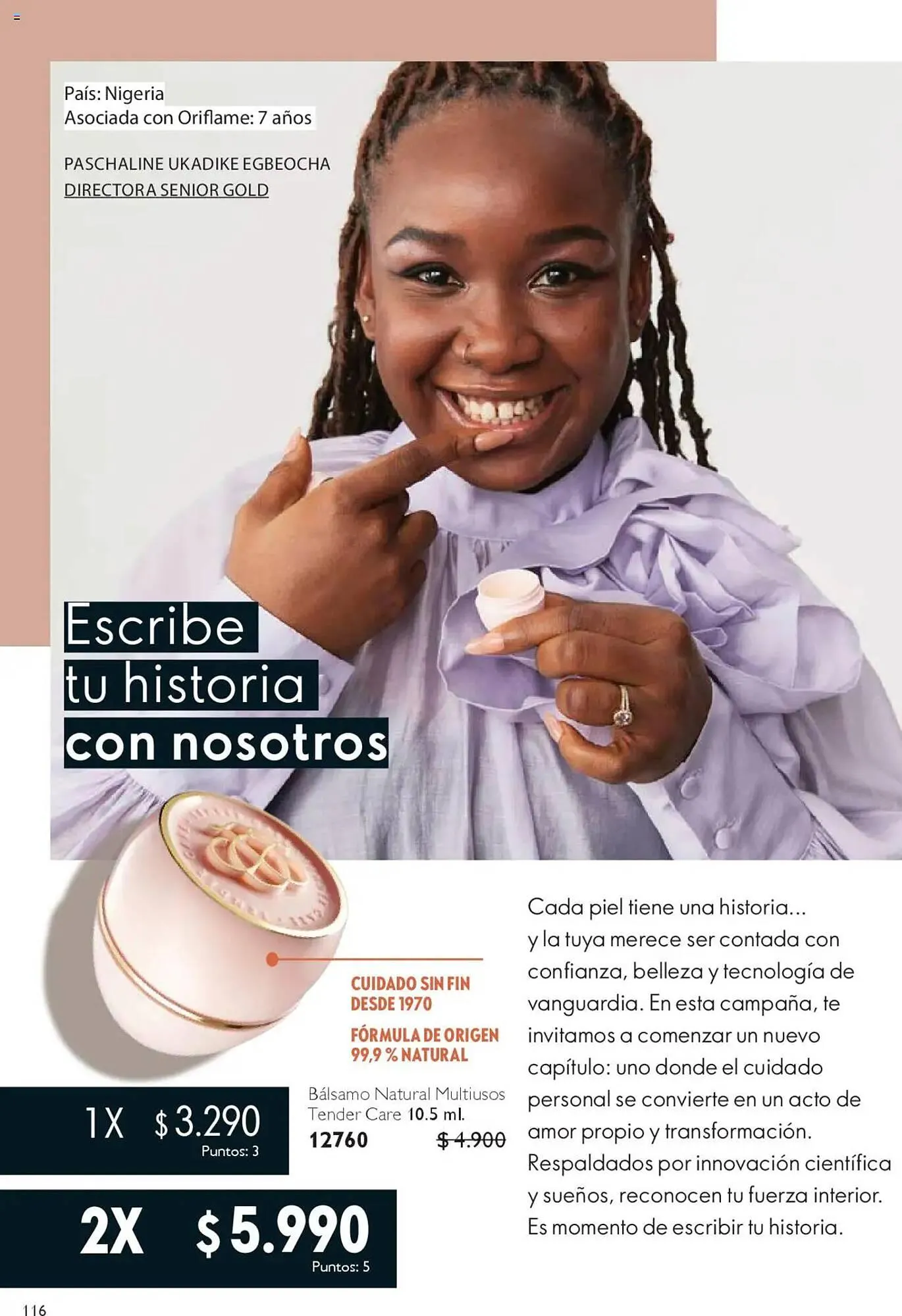 Catálogo de Catálogo Oriflame 4 de octubre al 24 de octubre 2025 - Página 116