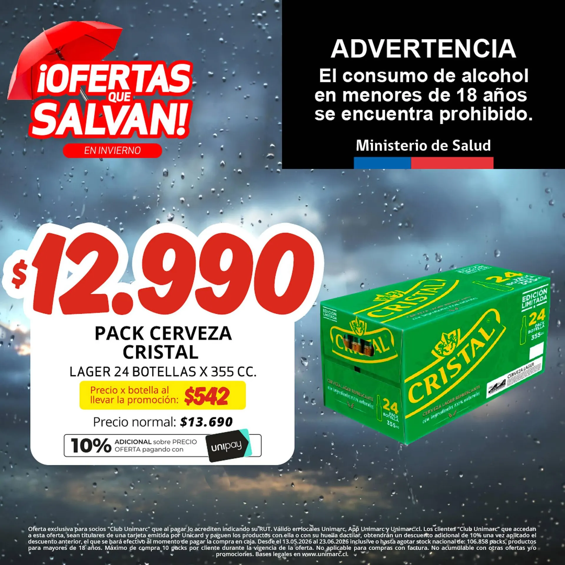 Catálogo de Catálogo Unimarc 16 de mayo al 23 de junio 2026 - Página 1