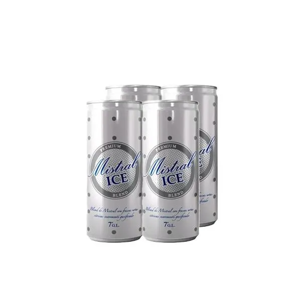 Cóctel Mistral Ice lata 310 CC x4 | Liquidos.cl