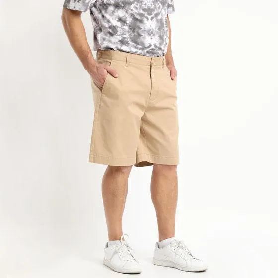 Bermuda Gabardina Frente Plano