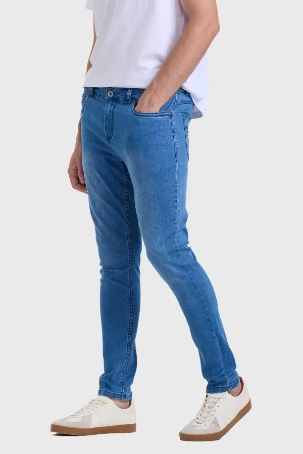 Jeans hombre skinny 101 azul i