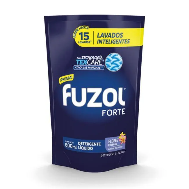 Detergente Líquido Fuzo Forte Doypack 600 ml