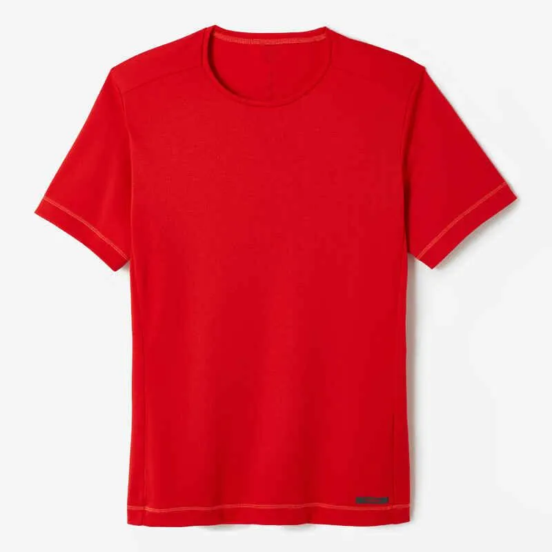 POLERA RUNNING HOMBRE DRY ROJO
