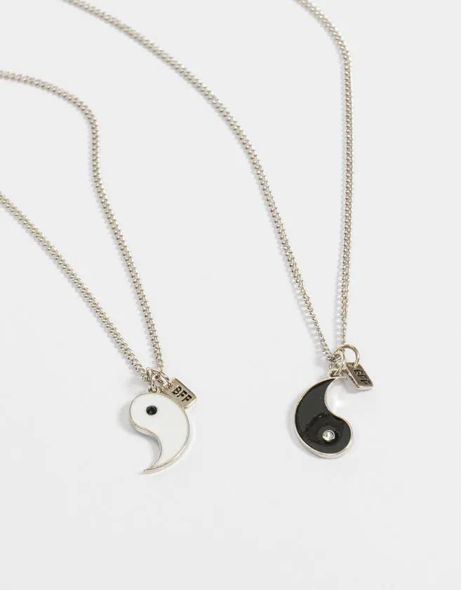 Collares para compartir yin yang