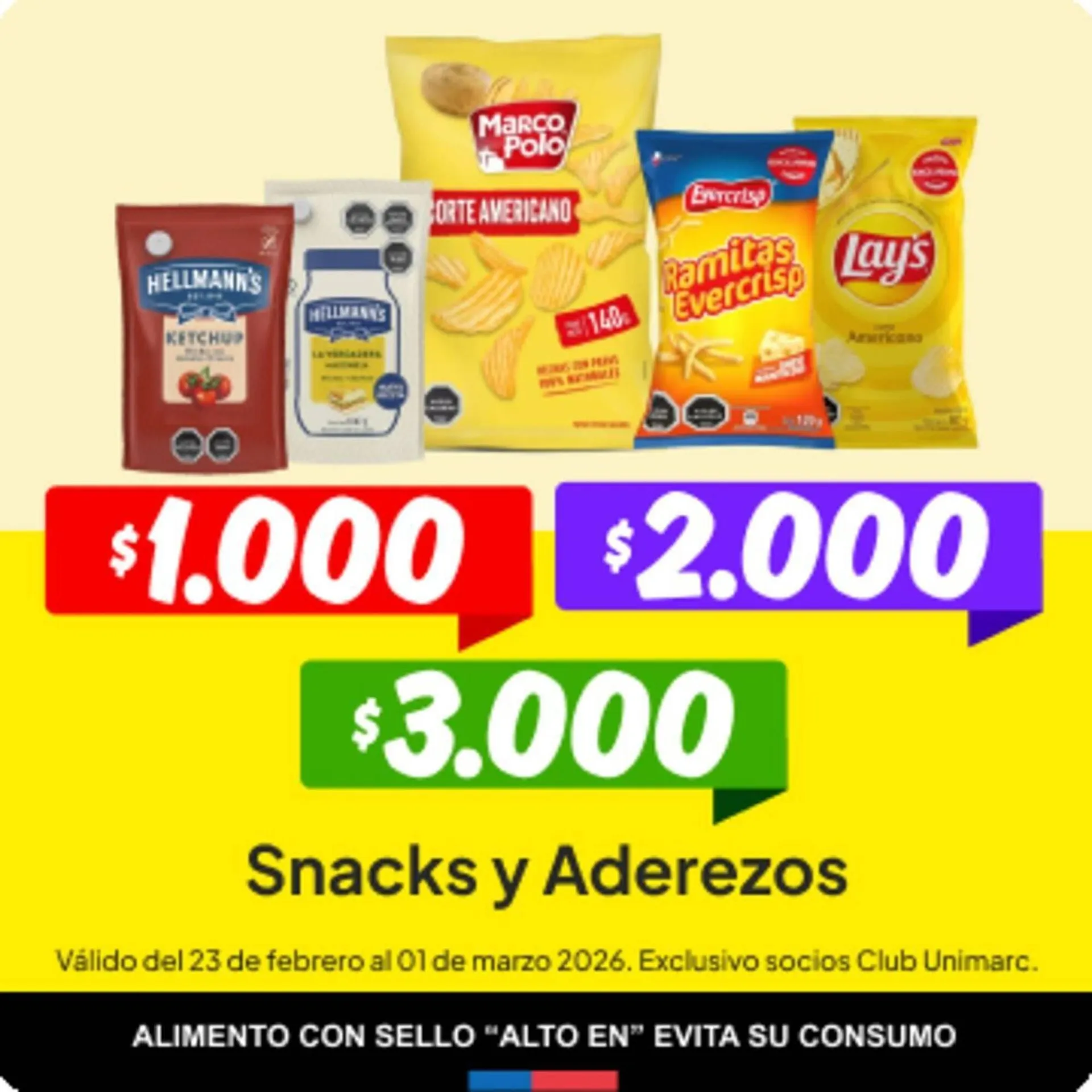 Catálogo de Catálogo Unimarc 26 de febrero al 1 de marzo 2026 - Página 14