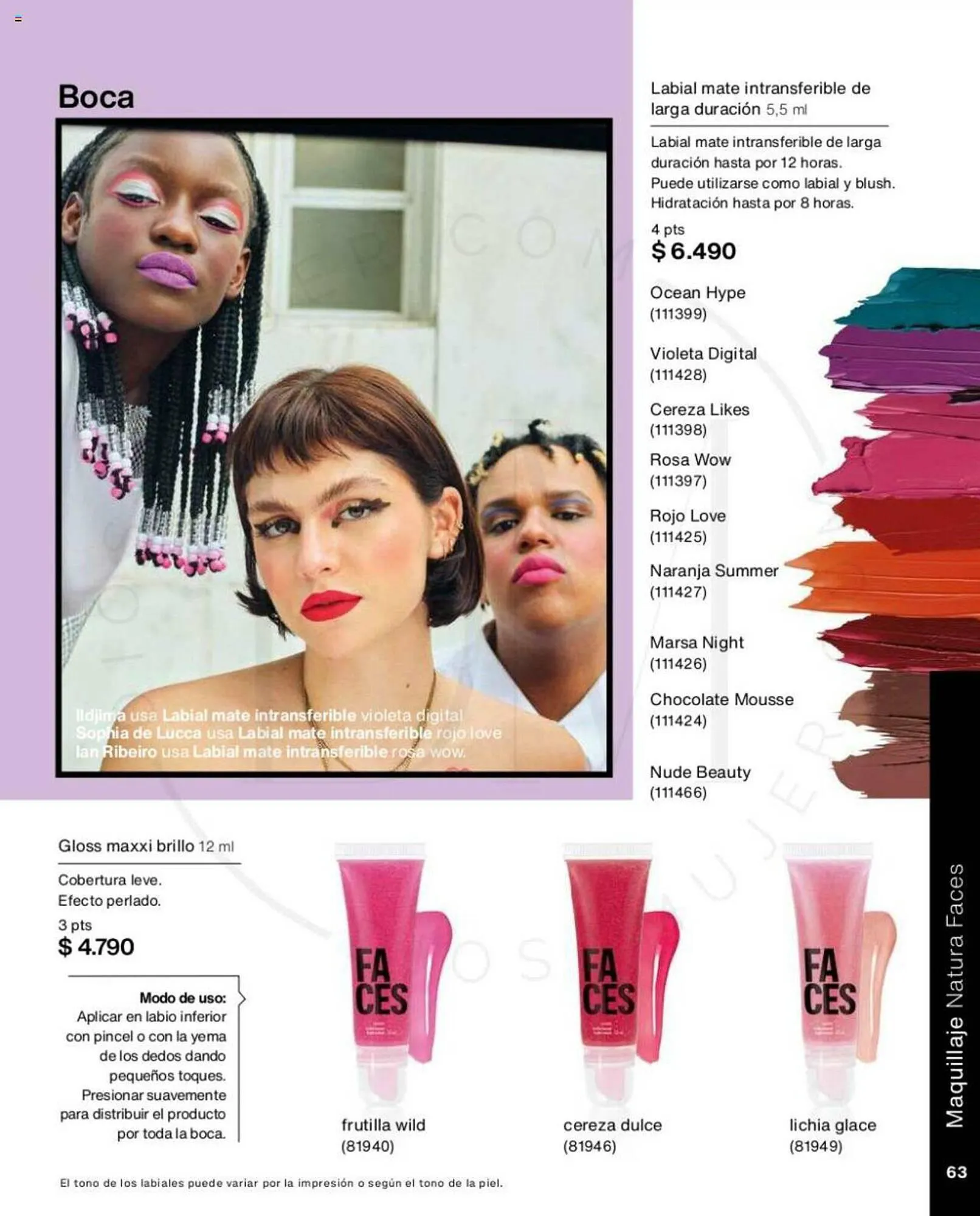 Catálogo de Catálogo Natura 31 de octubre al 30 de noviembre 2023 - Página 63