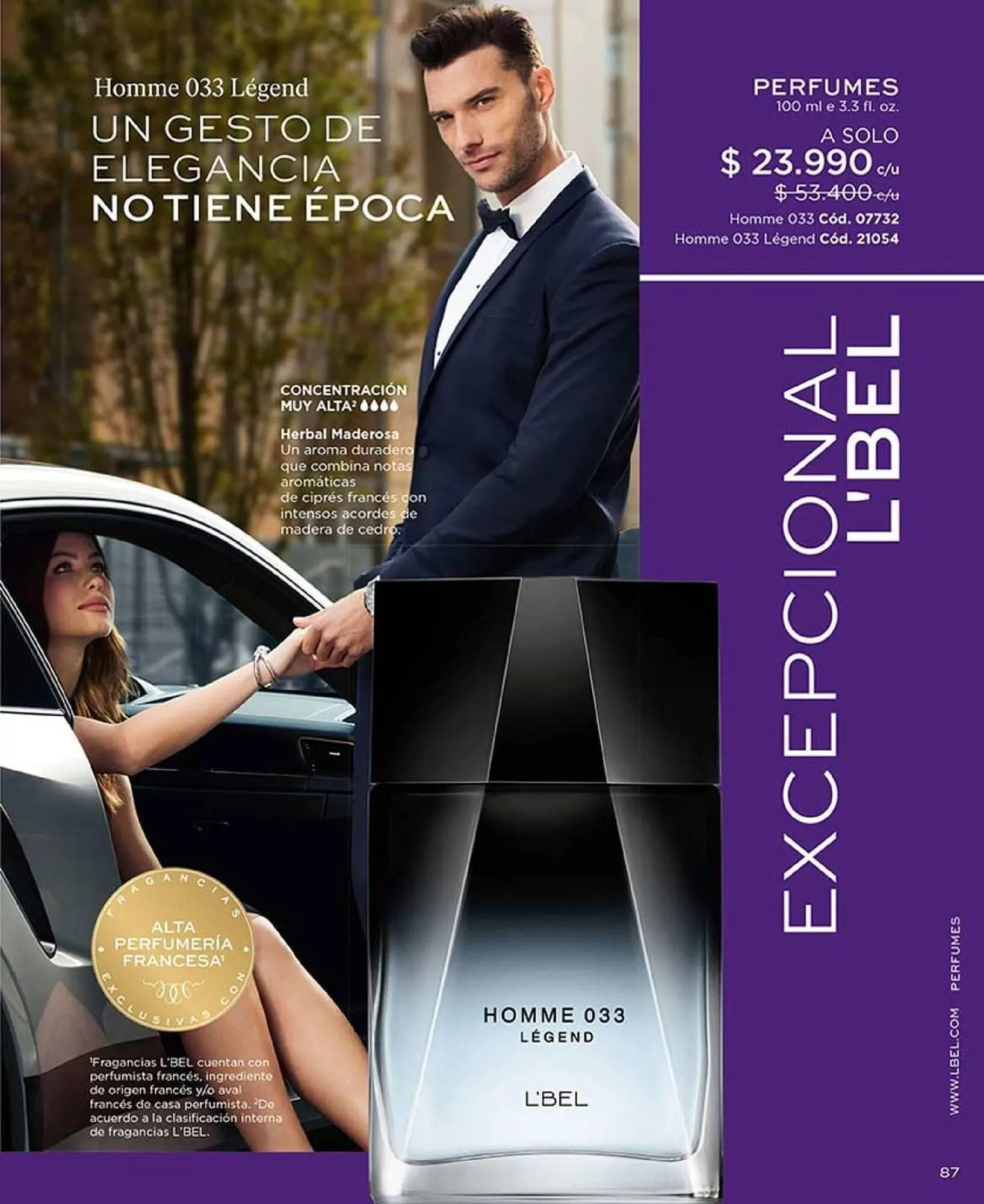 Catálogo de Catálogo L'Bel 10 de julio al 31 de diciembre 2025 - Página 87