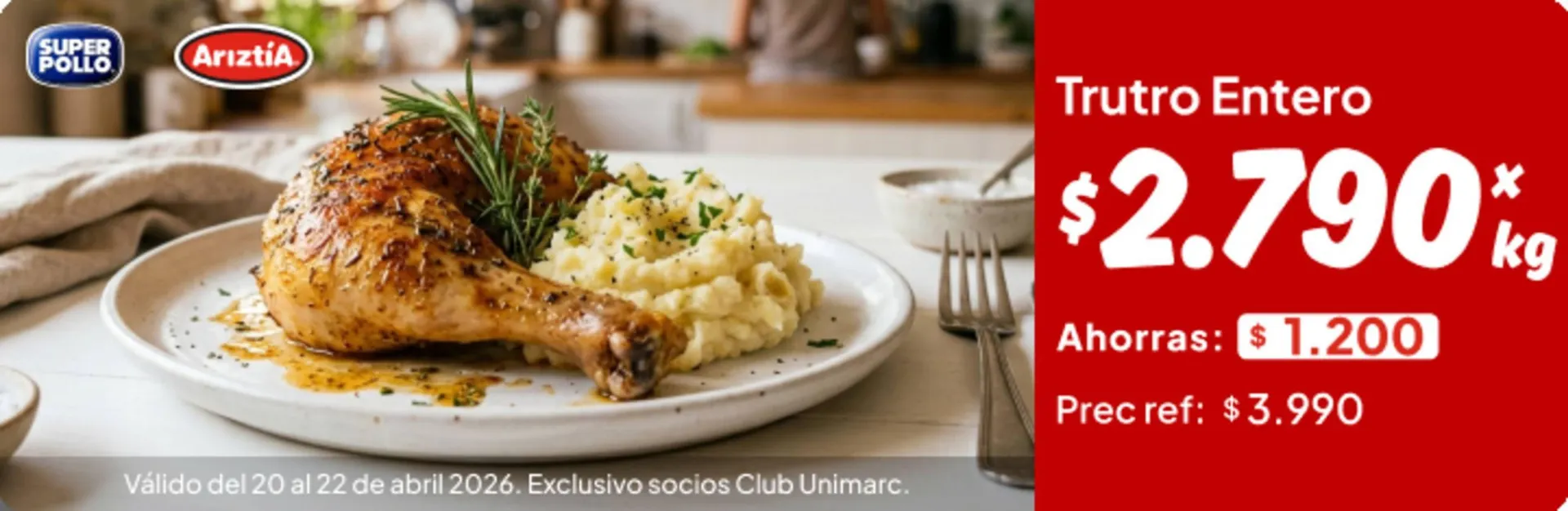 Catálogo de Catálogo Unimarc 20 de abril al 22 de abril 2026 - Página 1