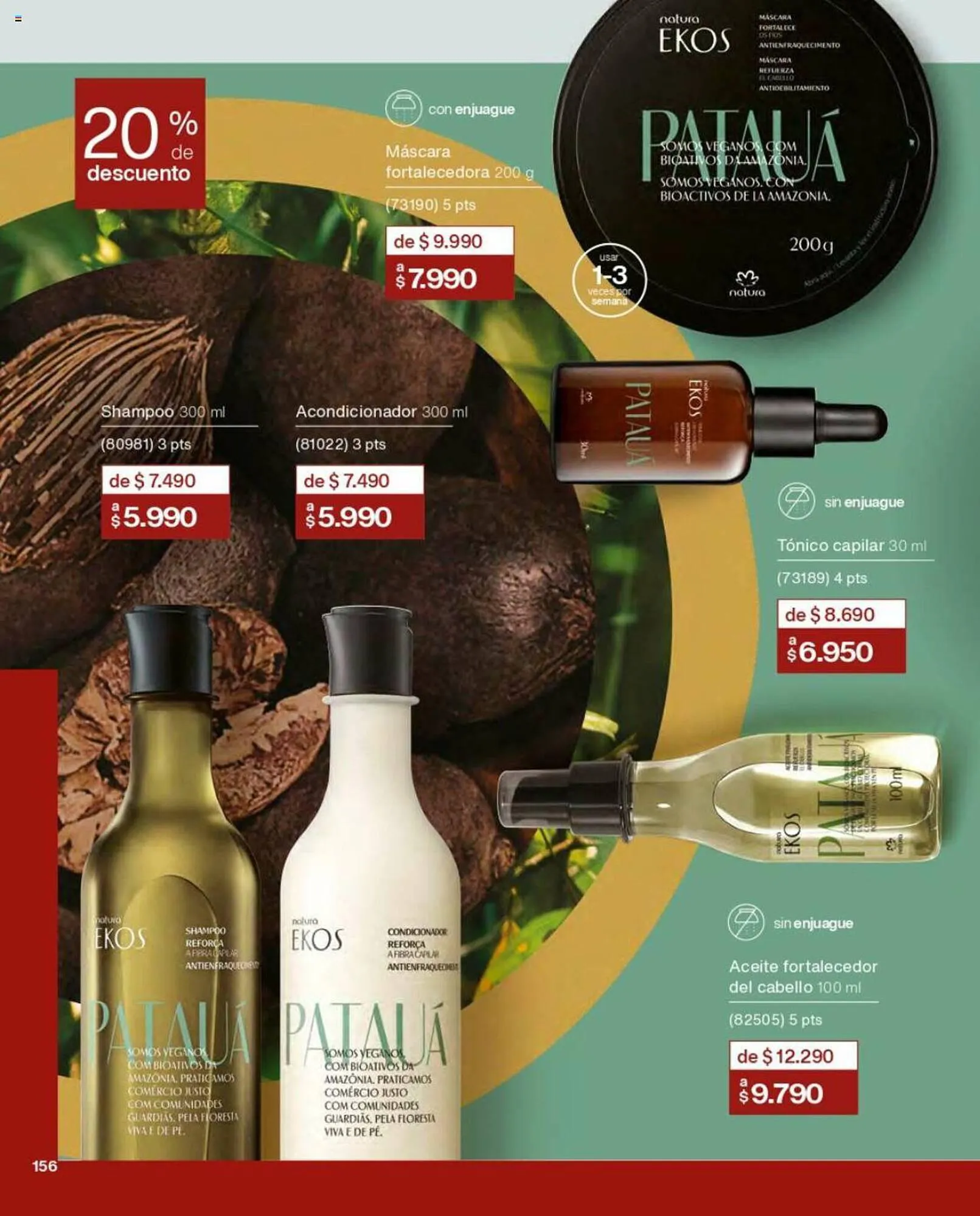 Catálogo de Catálogo Natura 1 de septiembre al 30 de septiembre 2023 - Página 156