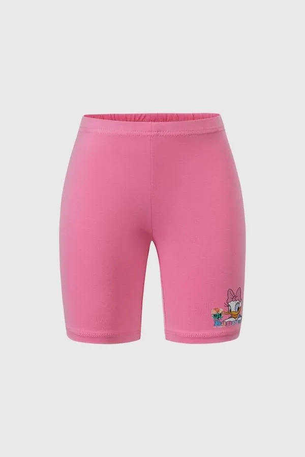 Calza niÑa mickey y sus amigos rosado