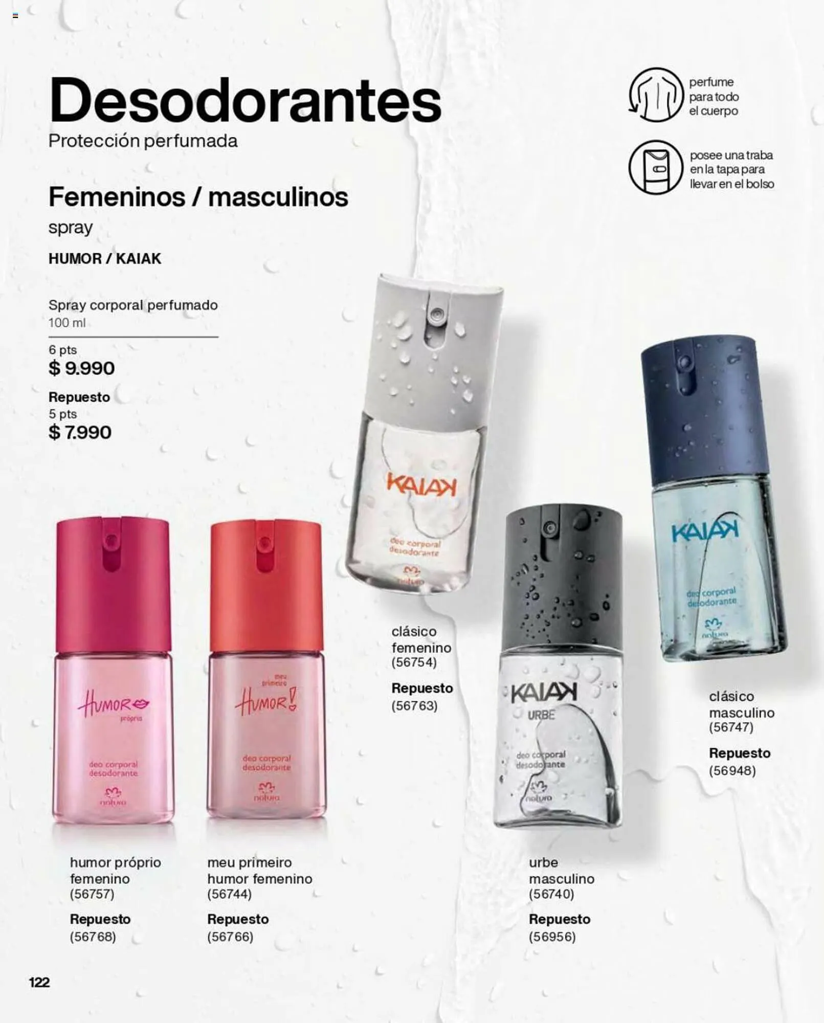 Catálogo de Catálogo Natura 1 de septiembre al 30 de septiembre 2023 - Página 122