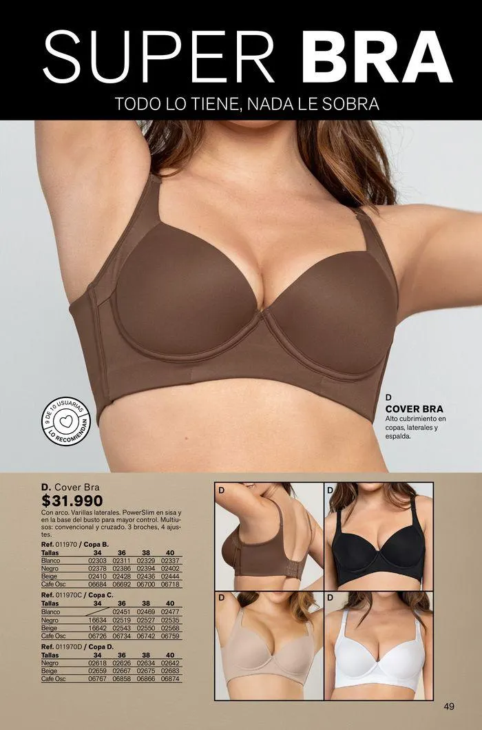 Catálogo de Ofertas Leonisa 23 de agosto al 6 de septiembre 2024 - Página 49