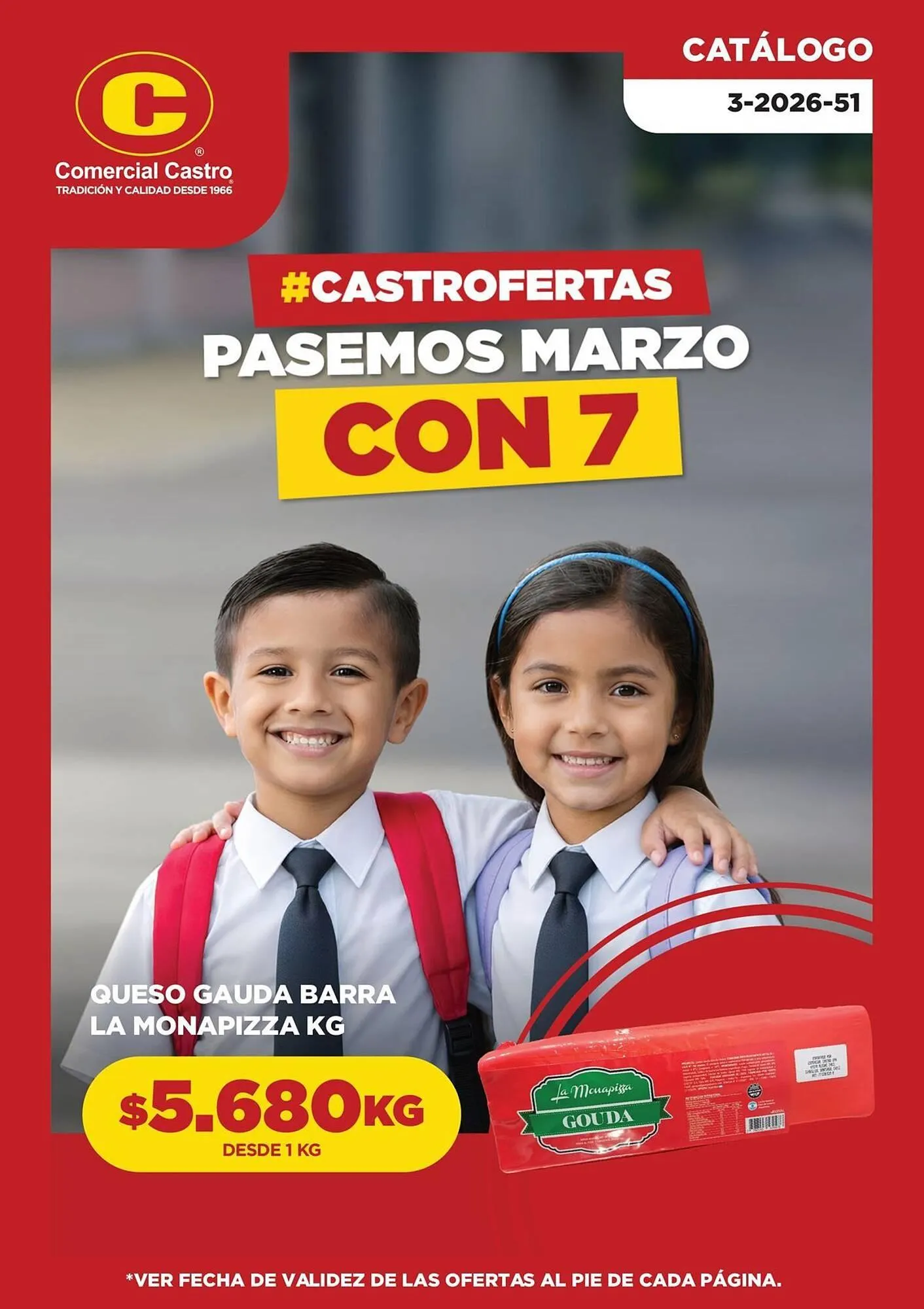 Catálogo de Catálogo Comercial Castro 1 de marzo al 31 de marzo 2026 - Página 1