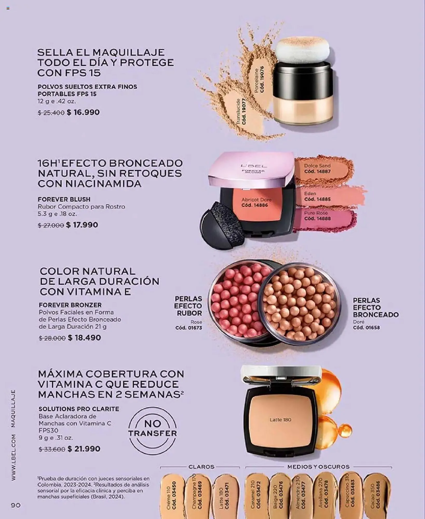 Catálogo de Catálogo L'Bel 29 de julio al 1 de septiembre 2025 - Página 90