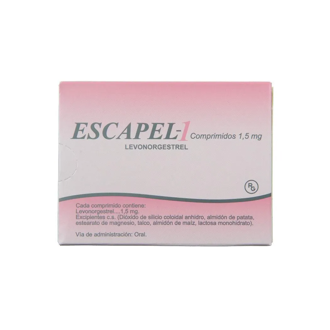 Escapel-1 (R) Levonorgestrel 1 Comprimido