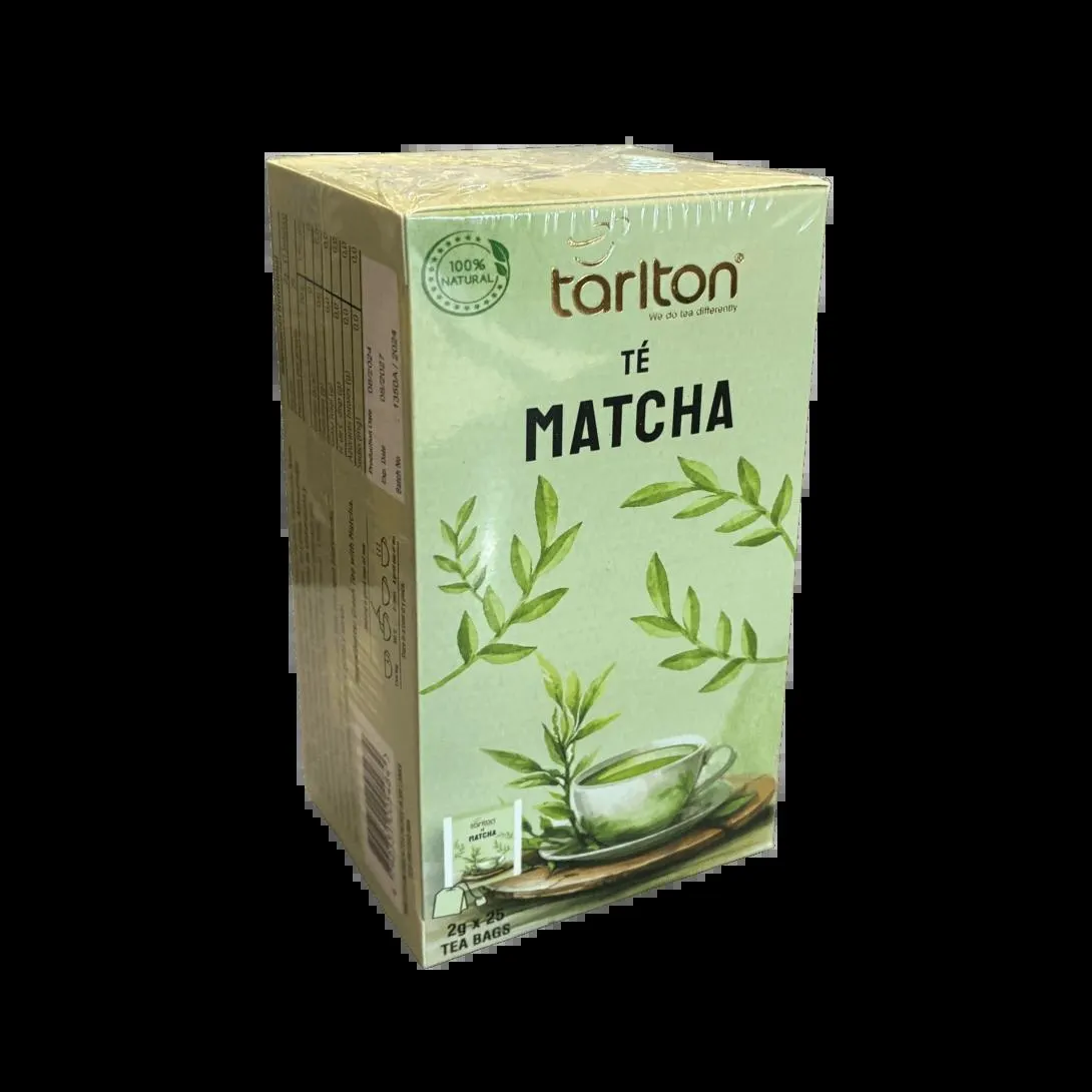 Té Matcha Premium Tarlton, 25 Bolsitas