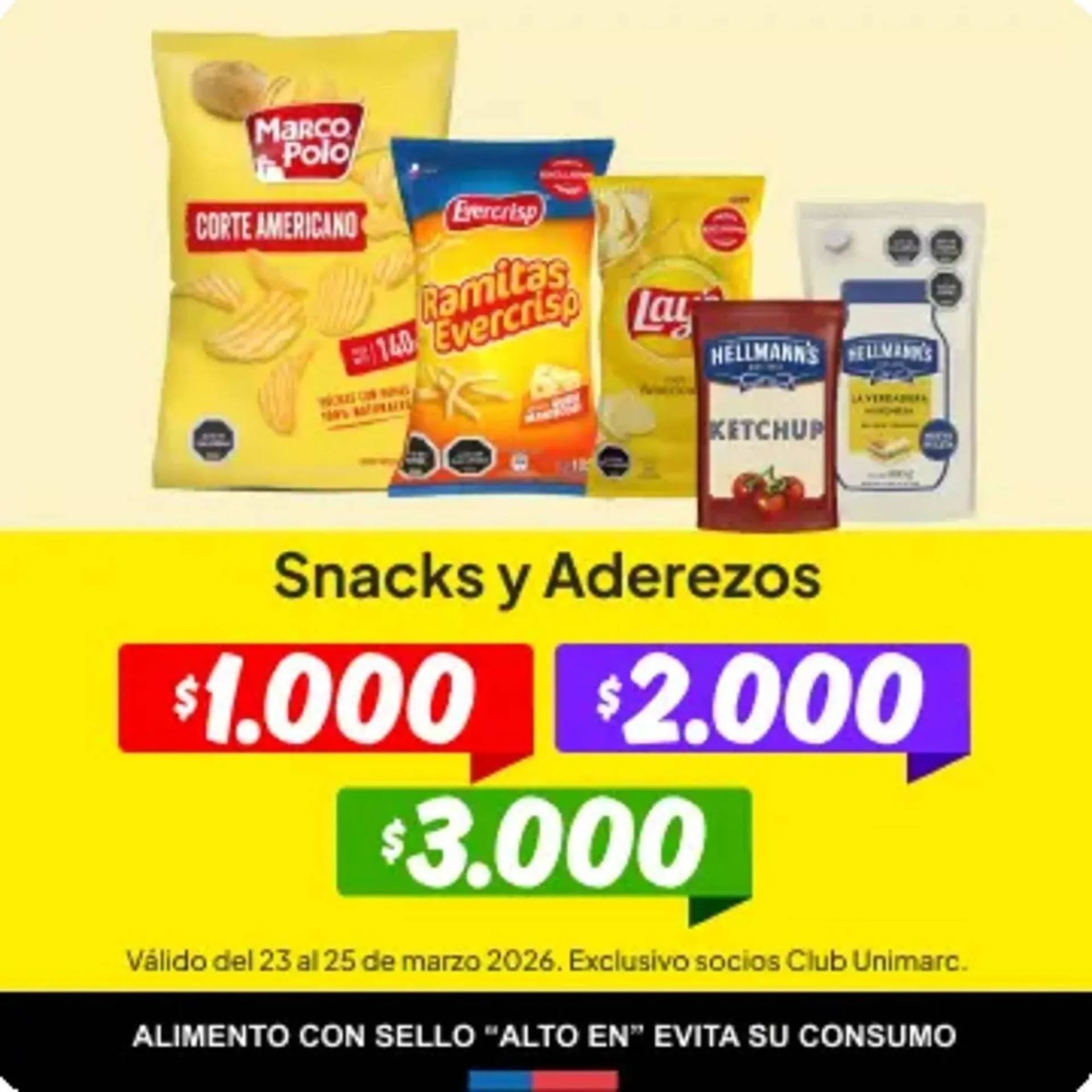 Catálogo de Catálogo Unimarc 23 de marzo al 25 de marzo 2026 - Página 1