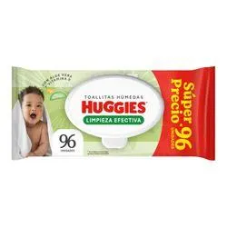 Toallas Húmedas Huggies Limpieza Efectiva 96 un.