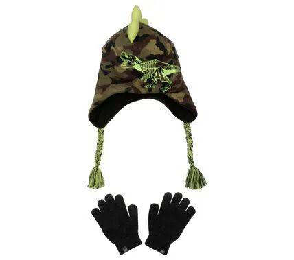 Boy's Coldwear Hat - Eflap Camouflage