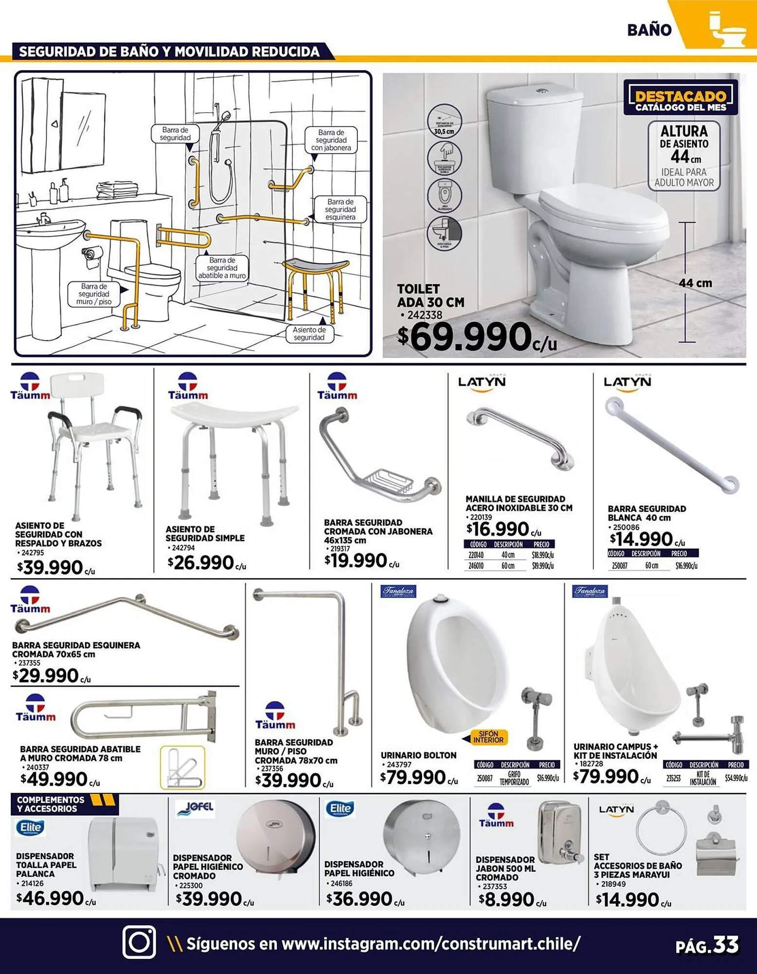 Catálogo de Catálogo Construmart 1 de julio al 31 de julio 2025 - Página 33