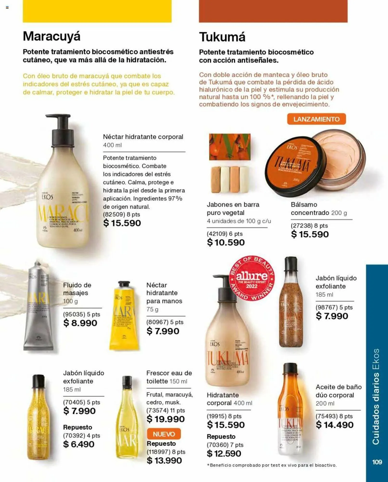 Catálogo de Catálogo Natura 1 de septiembre al 30 de septiembre 2023 - Página 109