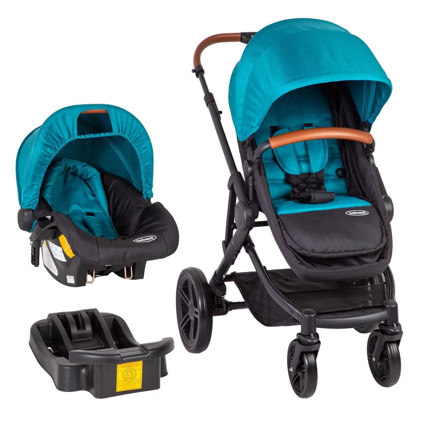 Coche Cuna Travel System Aspen Air Nuevo Verde