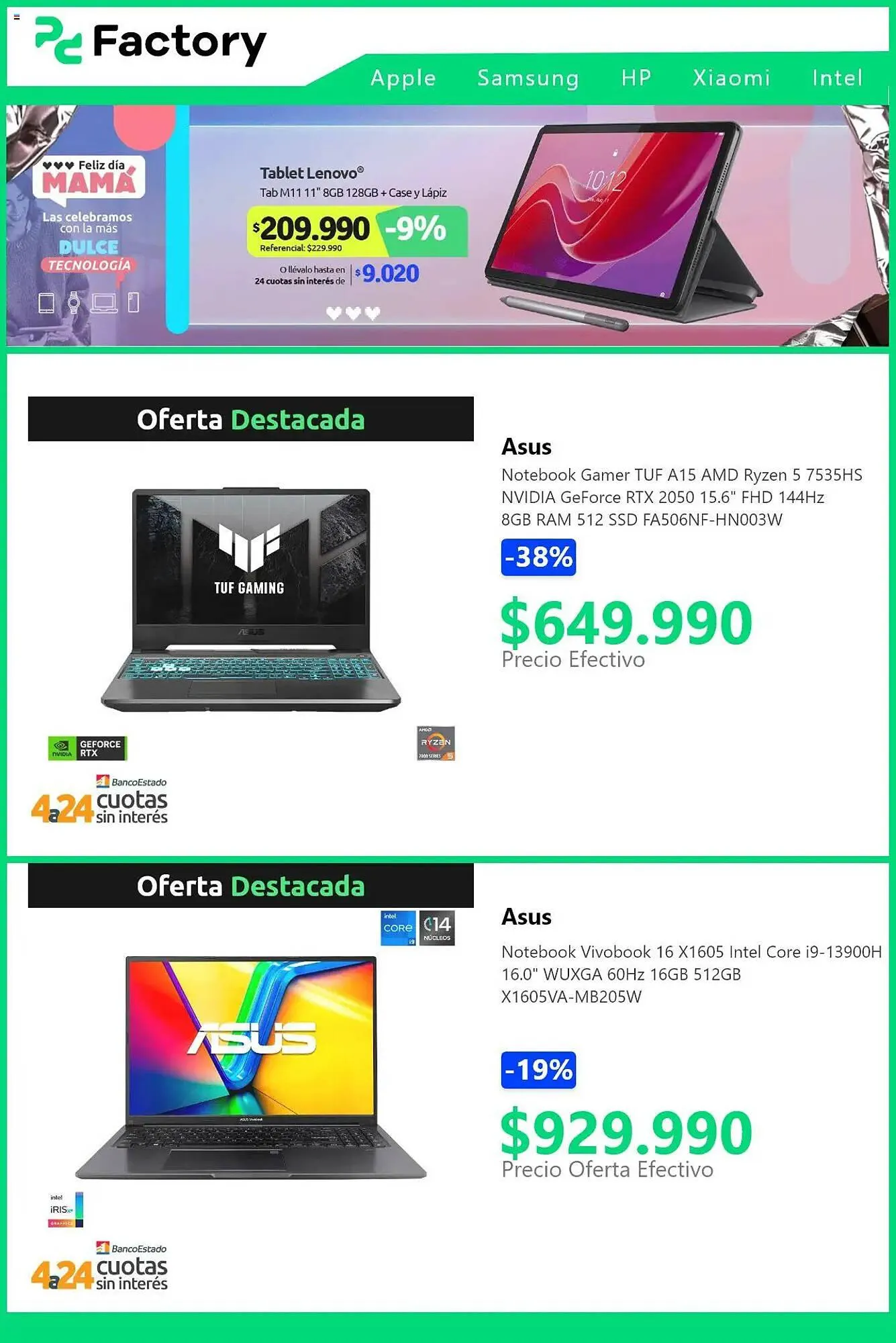 Catálogo de Catálogo PC Factory 25 de abril al 12 de mayo 2025 - Página 5