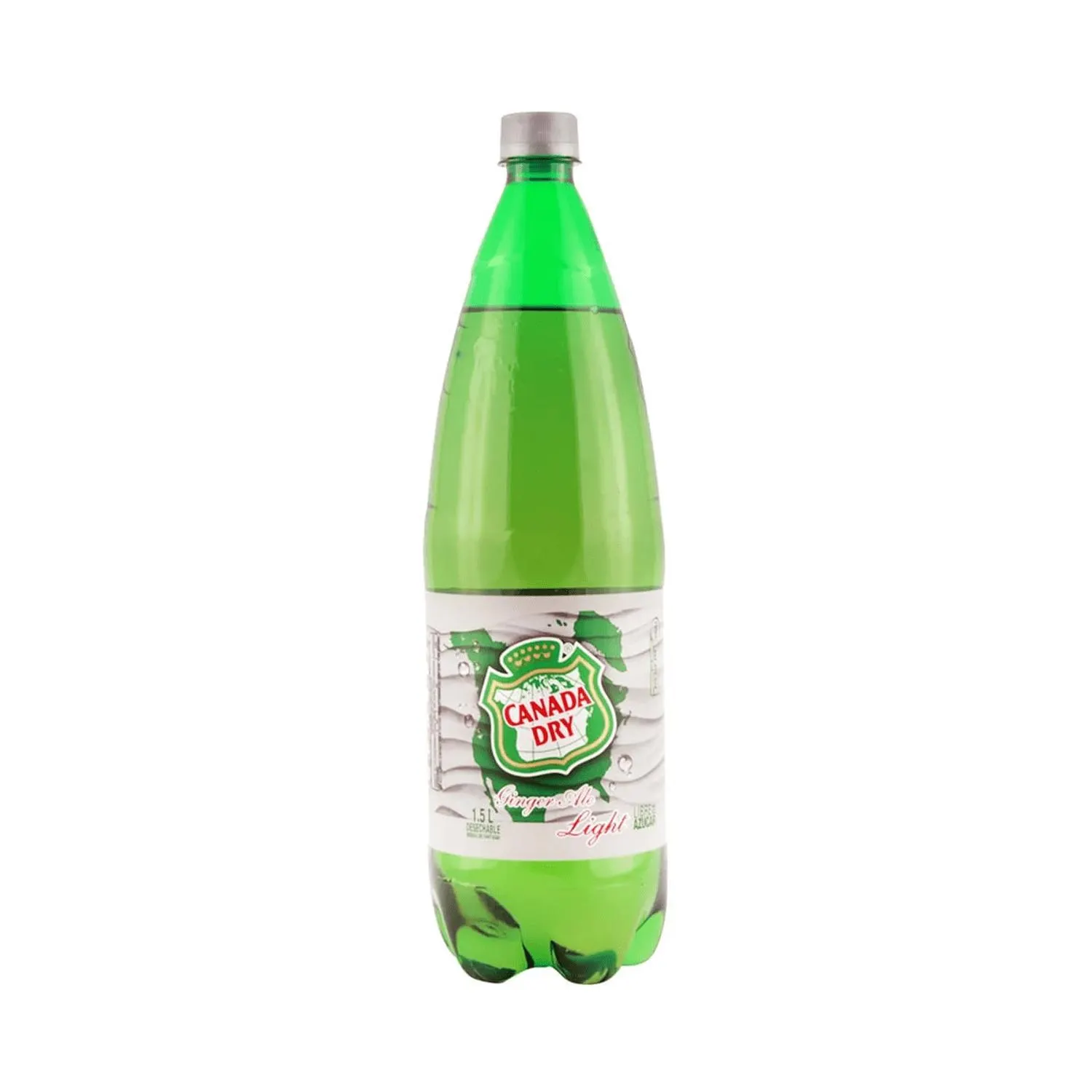 Bebida Canada Dry Ginger Ale Zero Desechable, 1.5Lts.