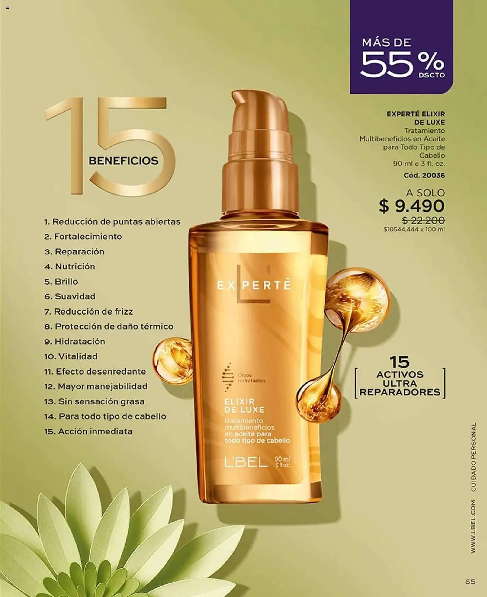 Catálogo de Catálogo L'Bel 18 de marzo al 31 de mayo 2026 - Página 65