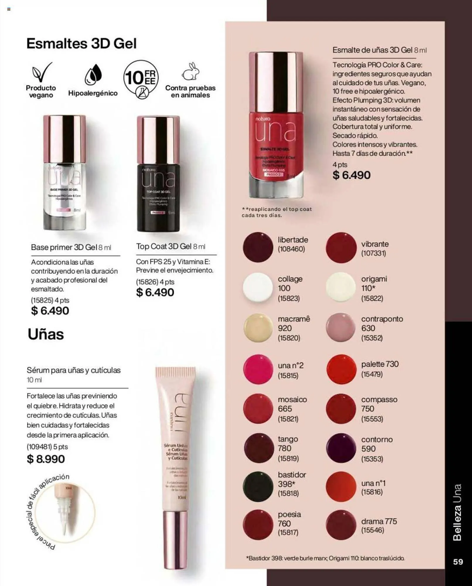 Catálogo de Catálogo Natura 1 de julio al 31 de octubre 2023 - Página 59