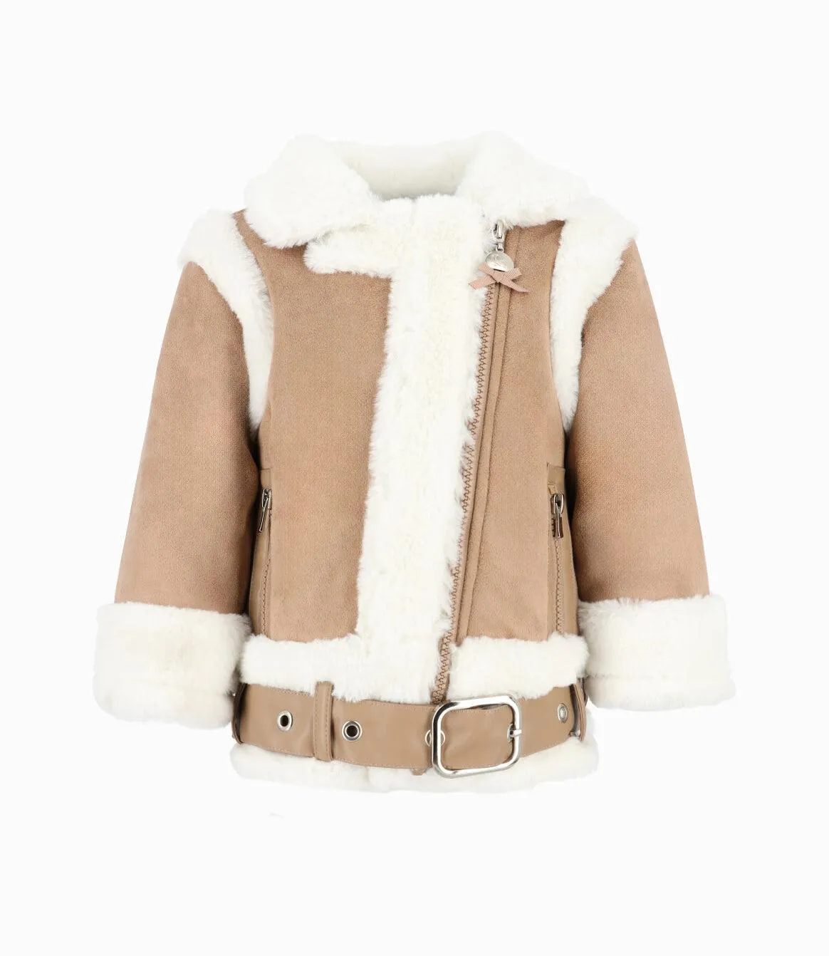 Botín Bebé Con Flores Y Lazo