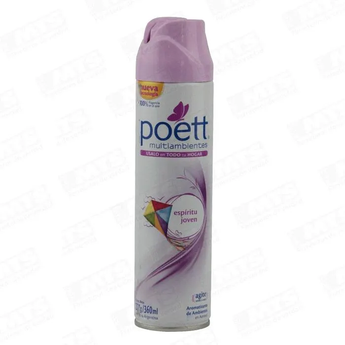 Desod Ambiental Surtido 360cc Poett