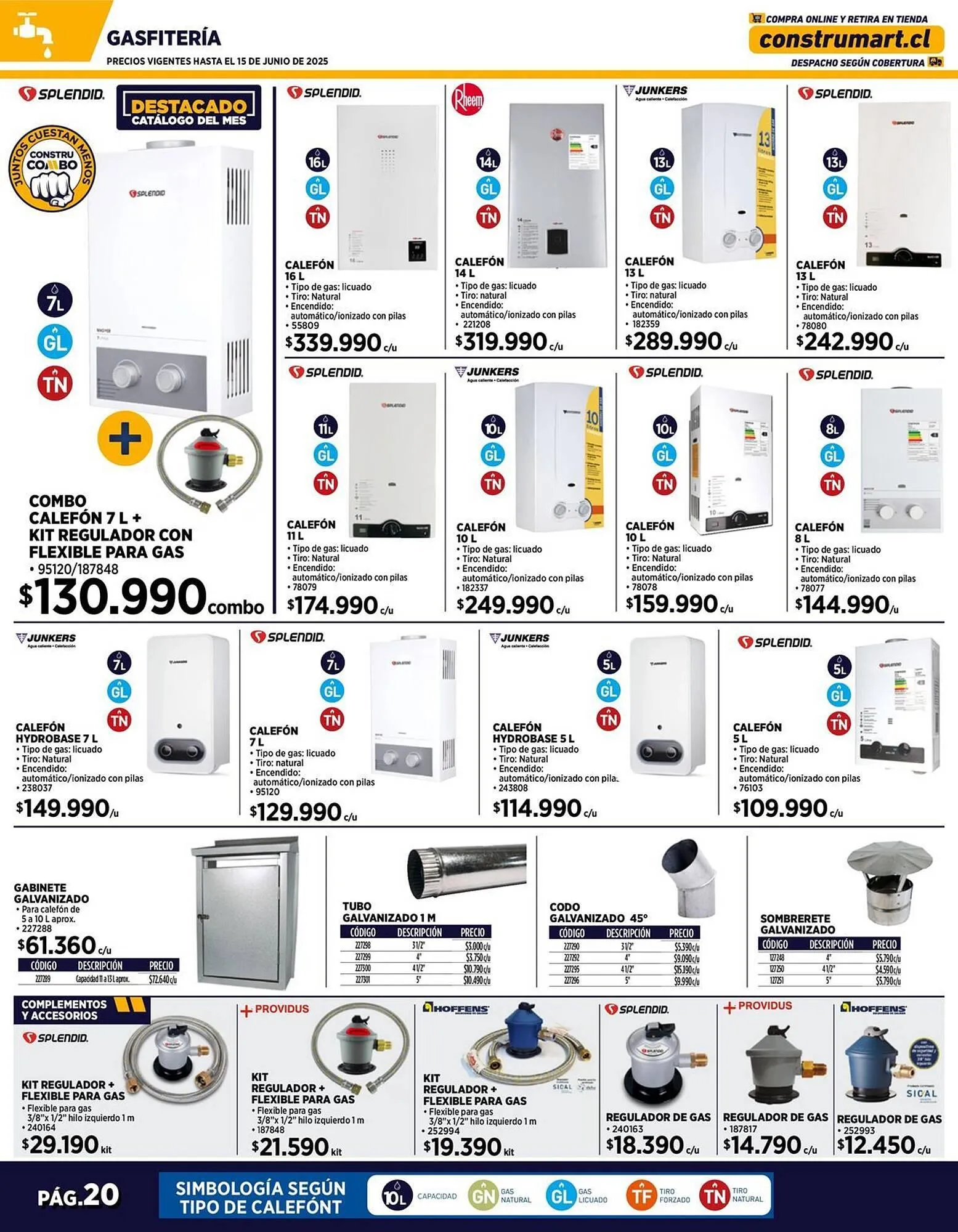 Catálogo de Catálogo Construmart 1 de julio al 31 de julio 2025 - Página 20